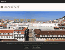 Tablet Screenshot of npropriedades.com